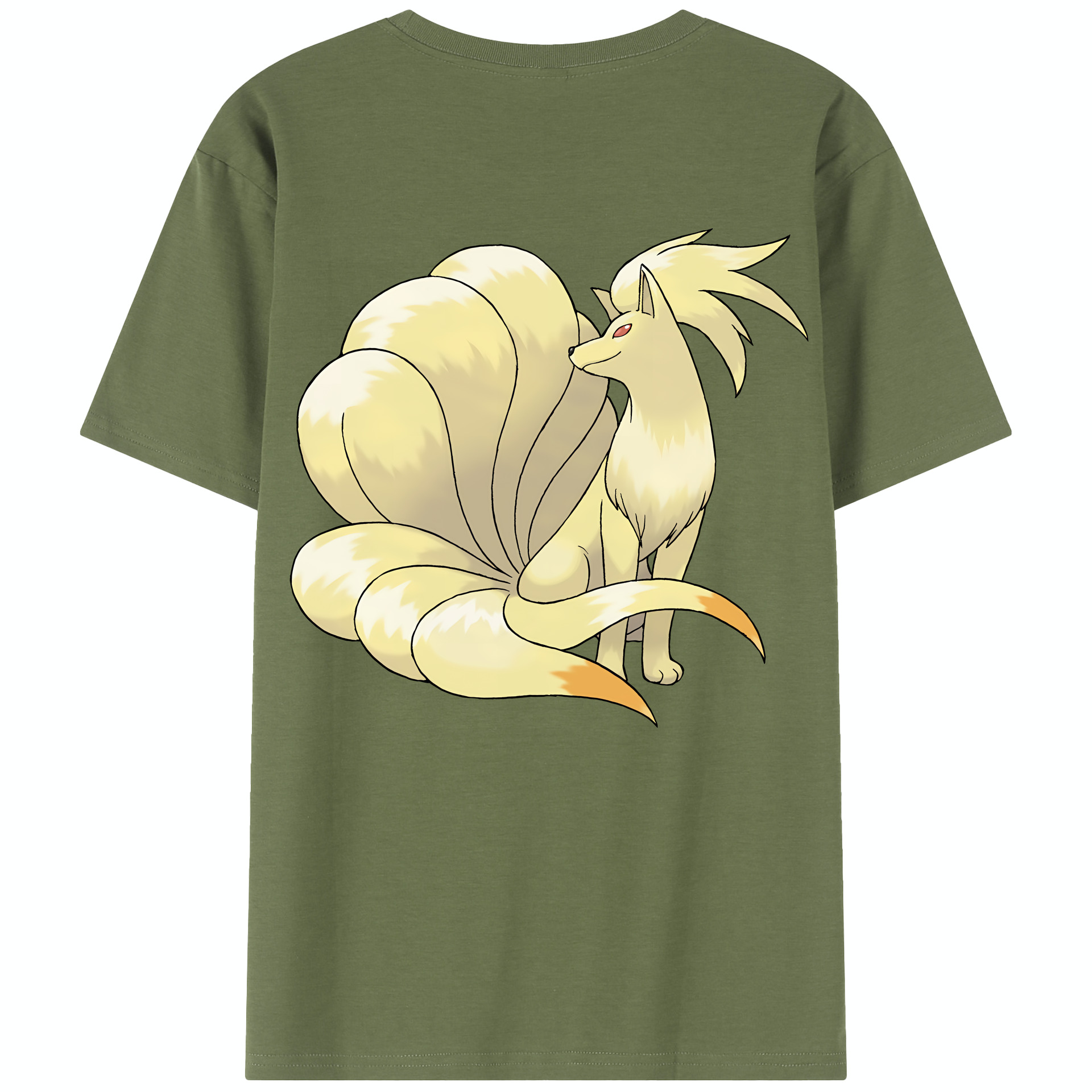 （画像用） ポケットモンスター Pokémon 綿100％半袖Tシャツ（背面プリント）